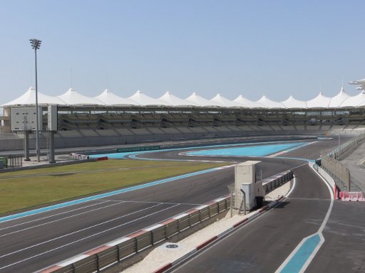 Yas Island, Abu Dhabi, Vereinigte Arabische Emirate, Yas Circuit Strecke