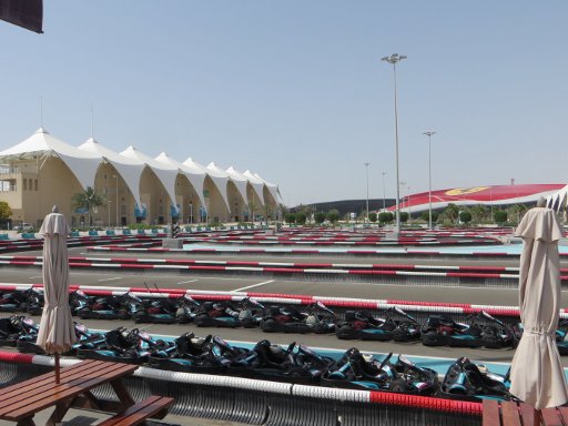 Yas Island, Abu Dhabi, Vereinigte Arabische Emirate, Yas Circuit Kartbahn
