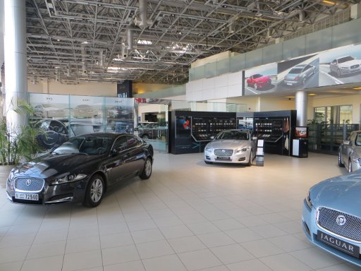 Al Tayer Motors, Dubai, Vereinigte Arabische Emirate, Jaguar Verkaufsraum