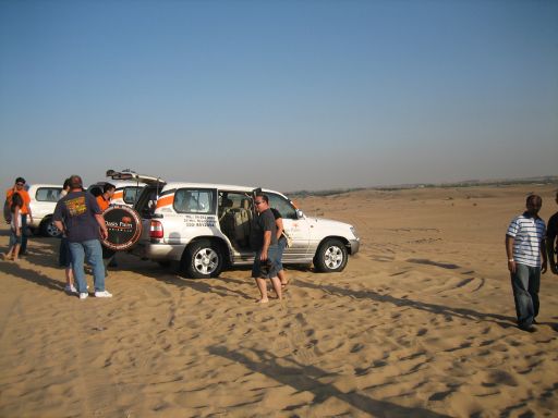 Desert Wüsten Safari, Dubai, Vereinigte Arabische Emirate, Start in die Wüste