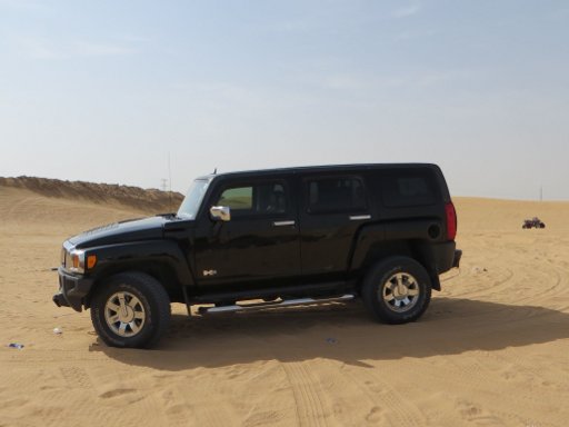 Welcome Sky Travel & Tourism LLC, Dubai, Vereinigte Arabische Emirate, Rückfahrt im Hummer H3