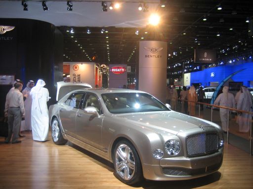 International Motor Show 2009, Dubai, Vereinigte Arabische Emirate, Bentley