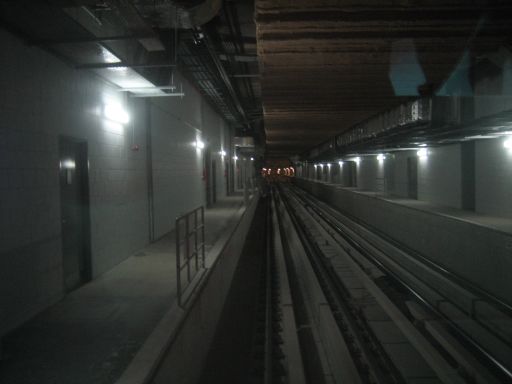 Dubai Metro, Dubai, Vereinigte Arabische Emirate, Tunnel