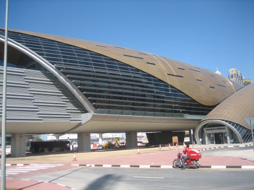 Dubai Metro, Dubai, Vereinigte Arabische Emirate, Station Burj Khalifa / Dubai Mall