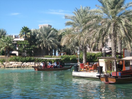 Dubai, Vereinigte Arabische Emirate, Souk Madinat Jumeirah, Abra