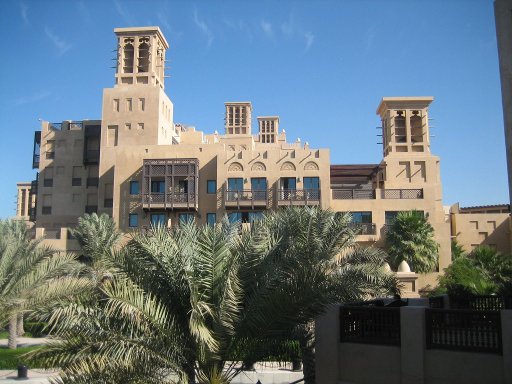 Dubai, Vereinigte Arabische Emirate, Souk Madinat Jumeirah, Hotel Mina A’Salam