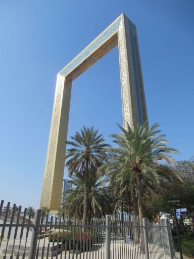 Dubai Frame, Dubai, Vereinigte Arabische Emirate, Ansicht