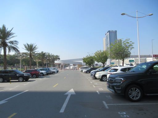 Dubai Frame, Dubai, Vereinigte Arabische Emirate, Parkplatz pauschal 10,50 AED / circa 2,50 &euro;