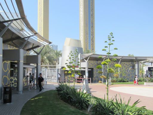Dubai Frame, Dubai, Vereinigte Arabische Emirate, Schalter mit Verkauf Eintrittskarten