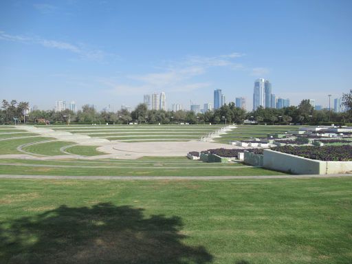 Al Mamzar Park und Strand, Dubai, Vereinigte Arabische Emirate, Zentraler Platz im Park