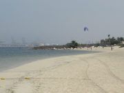 Jebel Ali Beach Camping, Dubai, Vereinigte Arabische Emirate, Strand