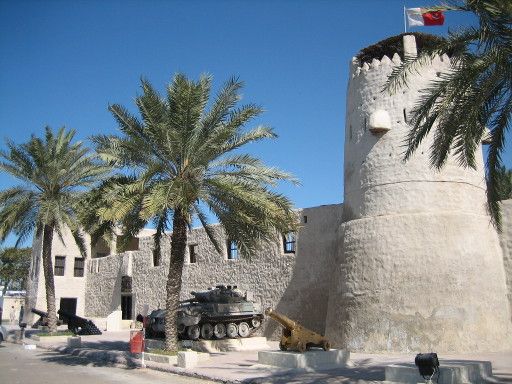 Umm Al Quwain Museum, Vereinigte Arabische Emirate, Festung Außenansicht