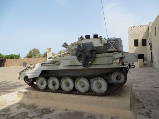 Umm Al Quwain Museum, Vereinigte Arabische Emirate, Panzer