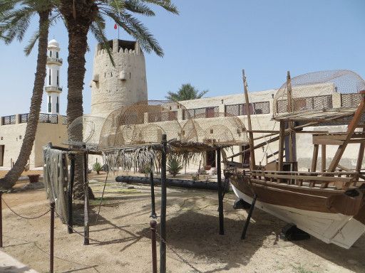 Umm Al Quwain Museum, Vereinigte Arabische Emirate, Fischerboot