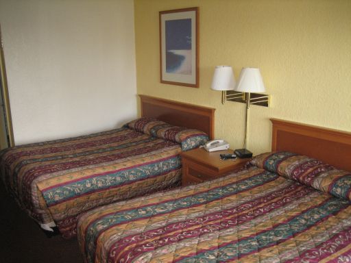 Days Inn, Pompano Beach, Florida, USA, Zimmer mit zwei großen Betten