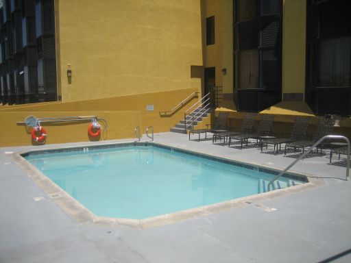 Holiday Inn, Long Beach, Downtown Area, Kalifornien, USA, Swimming Pool und Jacuzzi / Whirlpool