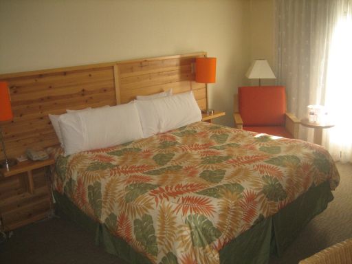 Hooters® Casino Hotel, Las Vegas, Nevada, USA, King Size Bett im Ocean View Zimmer 743