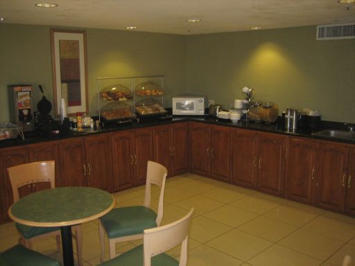 La Quinta Inn Downtown, Tucson, Arizona, USA, ein Teil vom Frühstücksbuffet