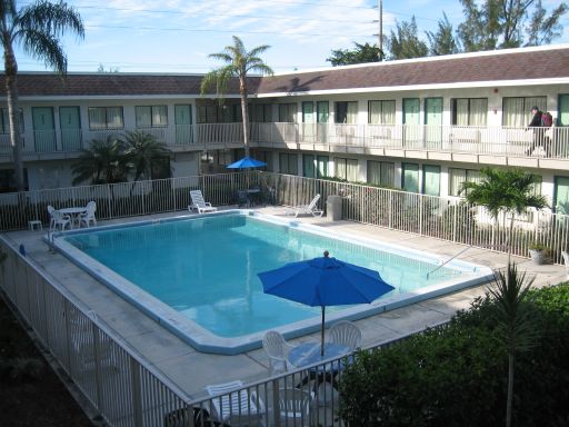 Motel 6, Dania Beach, Florida, USA, Swimming Pool