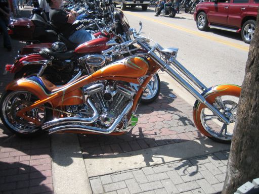 Bike Week 2008, Daytona Beach, Florida, USA, Custom Bike