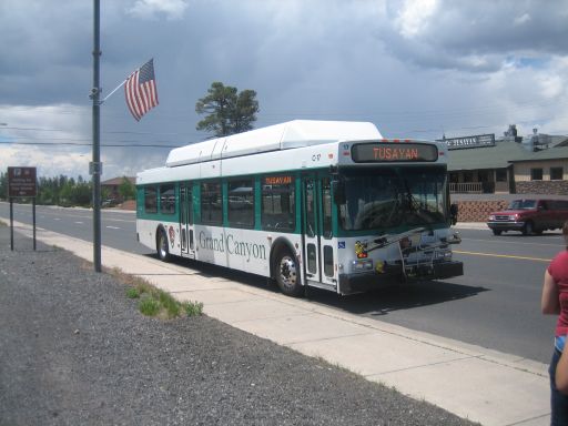 Grand Canyon, Arizona, Vereinigte Staaten von Amerika, Bus zum Grand Canyon