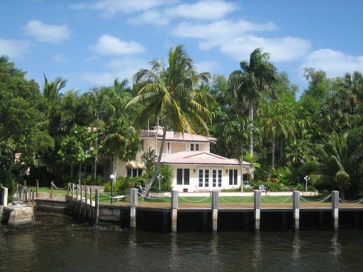 Riverfront Cruises, Fort Lauderdale, Florida, Vereinigte Staaten von Amerika, Haus im spanischen Stil