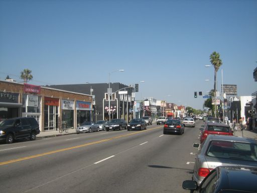 Los Angeles, Kalifornien, Vereinigte Staaten von Amerika, Melrose Avenue