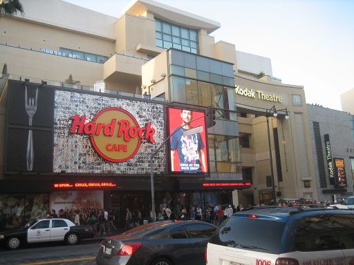 Los Angeles, Kalifornien, Vereinigte Staaten von Amerika, Hard Rock Café® Hollywood Boulevard