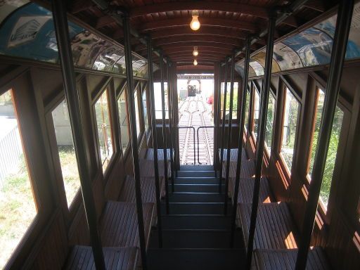 Angels Flight® Railway, Los Angeles, Kalifornien, Fahrgastraum