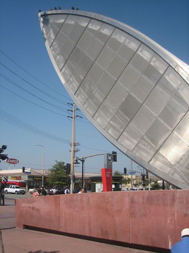 Metro, U-Bahn, Los Angeles, Kalifornien, Eingang Vermont / Santa Monica Station