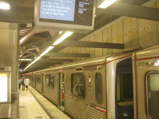 Metro, U-Bahn, Los Angeles, Kalifornien, U-Bahn Wagen