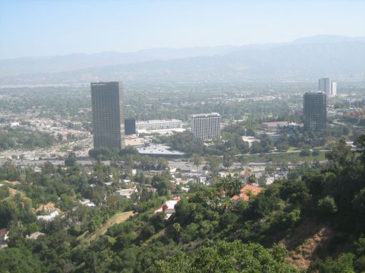 Mulholland Drive, Los Angeles, Kalifornien, Universal Studios®