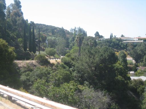 Mulholland Drive, Los Angeles, Kalifornien, Landschaft