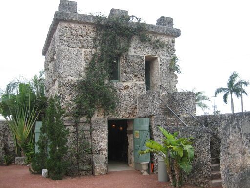 Coral Castle Museum, Miami, Florida, Vereinigte Staaten von Amerika, Burg