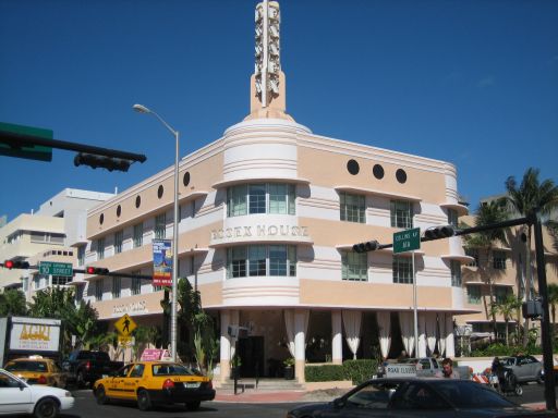 Miami und Miami Beach, Florida, Vereinigte Staaten von Amerika, Art Deco Viertel, Essex House