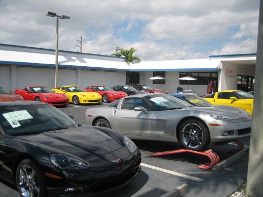 Miami und Miami Beach, Florida, Vereinigte Staaten von Amerika, Chevrolet Händler Kelley