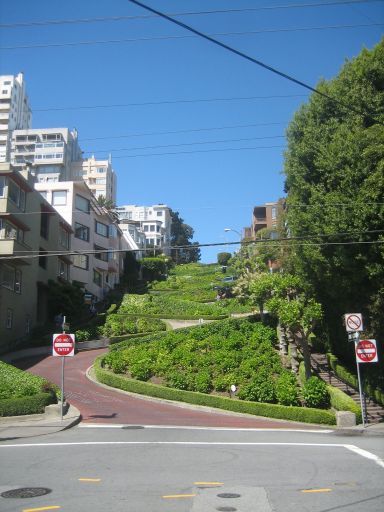 San Francisco, Kalifornien, Vereinigte Staaten von Amerika, Lombard Street