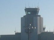 Flughafen SFO, San Francisco, Vereinigte Staaten von Amerika, Ansicht Kontrollturm