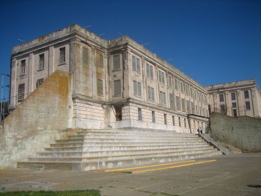 Alcatraz Island, San Francisco, Vereinigte Staaten von Amerika, Zellgebäude