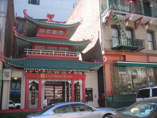 Chinatown, San Francisco, Vereinigte Staaten von Amerika, United Commercial Bank, 743 Washington Street