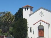 Fort Mason Historic District, San Francisco, Vereinigte Staaten von Amerika, Kapelle im Missionsrevival-Stil