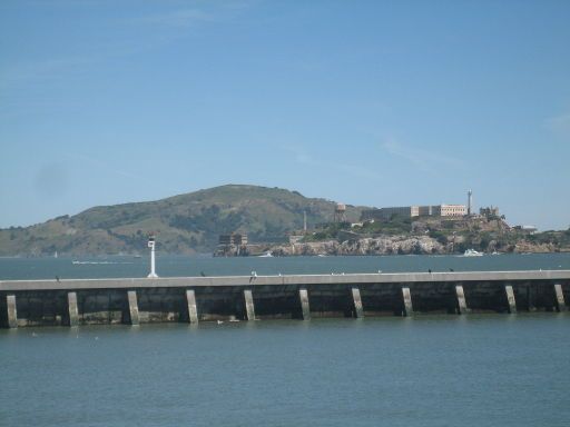 Maritime National Historical Park, San Francisco, Vereinigte Staaten von Amerika, Ausblick Alcatraz