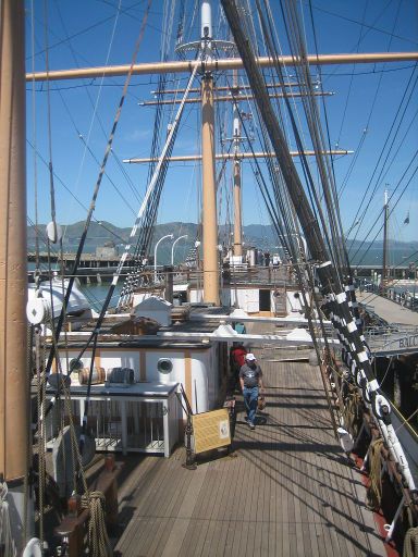 Maritime National Historical Park, San Francisco, Vereinigte Staaten von Amerika, Segelschiff Balclutha