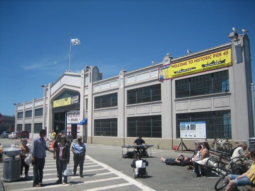 San Francisco Maritime National Park Association, San Francisco, Vereinigte Staaten von Amerika, Eingang Pier 45, 8 Fishermans Wharf, San Francisco, CA 94133