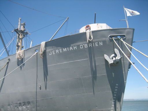 National Liberty Ship Memorial, San Francisco, Vereinigte Staaten von Amerika, SS Jeremiah O’Brien