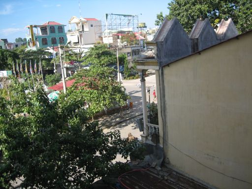 Binh Minh 1 Hotel, Hue, Vietnam , Ausblick aus dem Zimmer